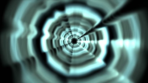 4k Abstract high speed time tunnel channel,rotation circle light channel in 3D hole space,sound wave acoustic,science fiction dynamic space. 0081_4k