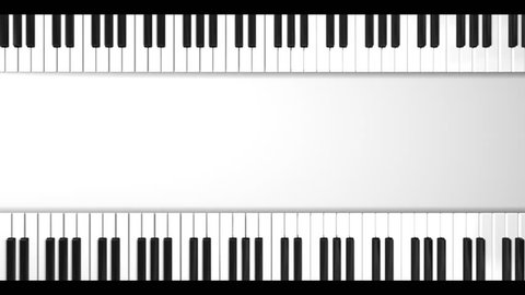 Black White Piano Keys Flat Style Stock Vector (Royalty Free ...