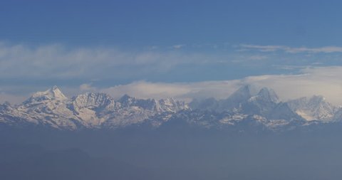 View of Gan Chenpo, Urkinmang Mang, Lingsing Himal, Shishapanagma, Dome Biane, Dorje Lakpa and the Lenpo Ghang mountain range. Shot on Red Scarlet.