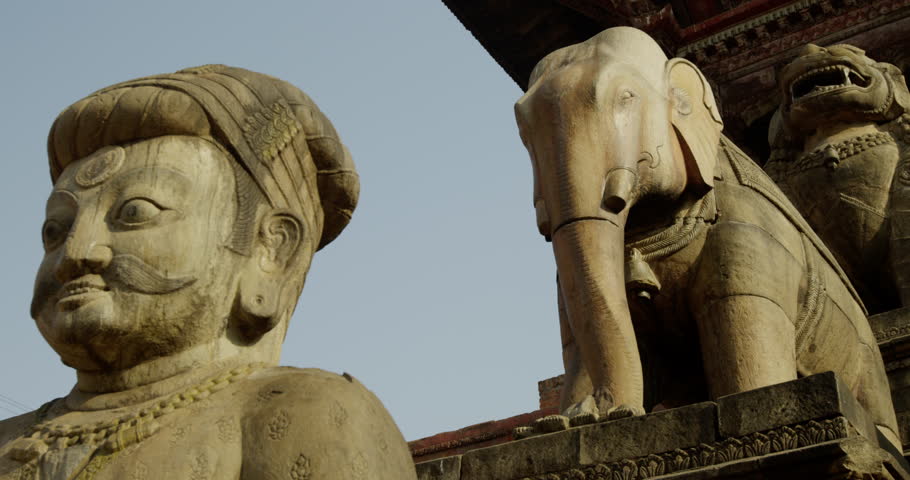 Nyatapola Temple in Bhaktapur, Nepal. Shot on Red Scarlet.