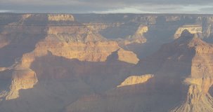 The Grand Canyon sunrise view from the South Rim. Shot on Red Epic at 5k resolution.