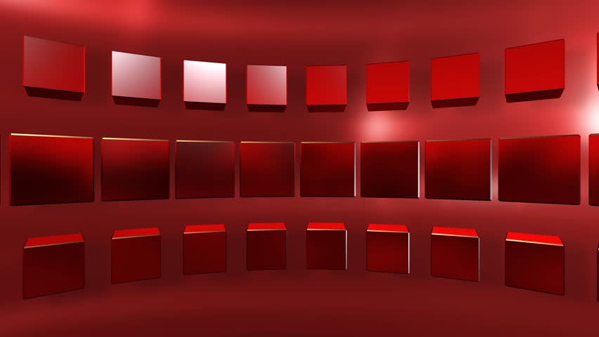 Virtual News Studio Style Red Stock Footage Video 100 Royalty Free Shutterstock