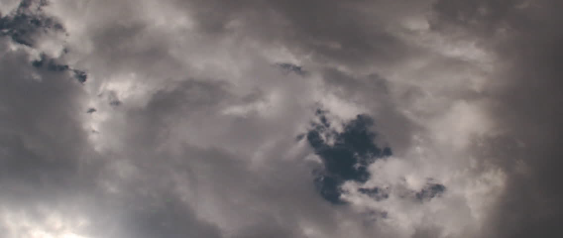 Time lapse driving,vertical camera on clouds