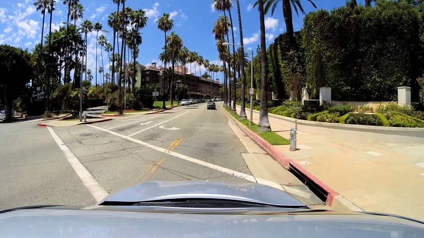 pov highway driving city suburban residential Stock Footage Video (100% ...