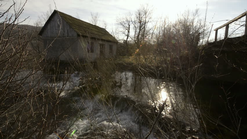 Walking on boarwalk throughout Unesco word heritage plitvice lakes national park waterfall - HD video footage