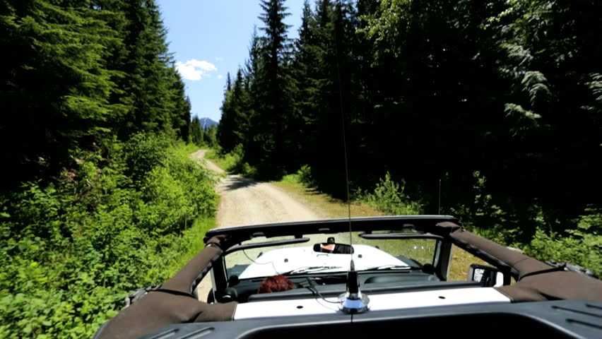 Pov 4x4 Driving Jeep Vehicle Stock Footage Video 100 Royaltyfree