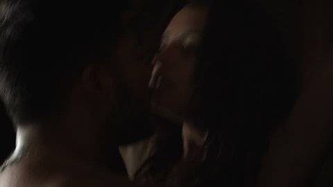 A couple in a intimal moment having sex