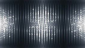 Fractal grey kaleidoscopic background. Background motion with fractal design. Disco spectrum lights concert spot bulb. More sets footage  in my portfolio.