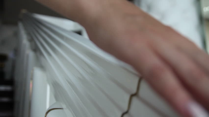 woman's hand slides over railing going Stock Footage Video (100% ...