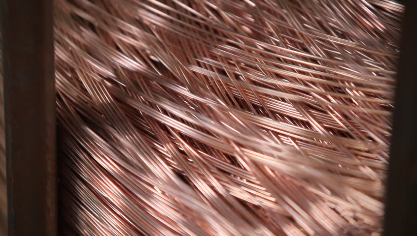 Copper wire forming machine, copper coil.