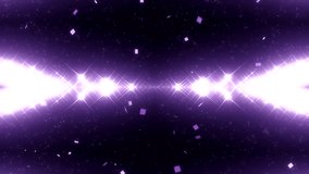 Fractal violet kaleidoscopic background. Background motion with fractal design. Disco spectrum lights concert spot bulb. More sets footage  in my portfolio.