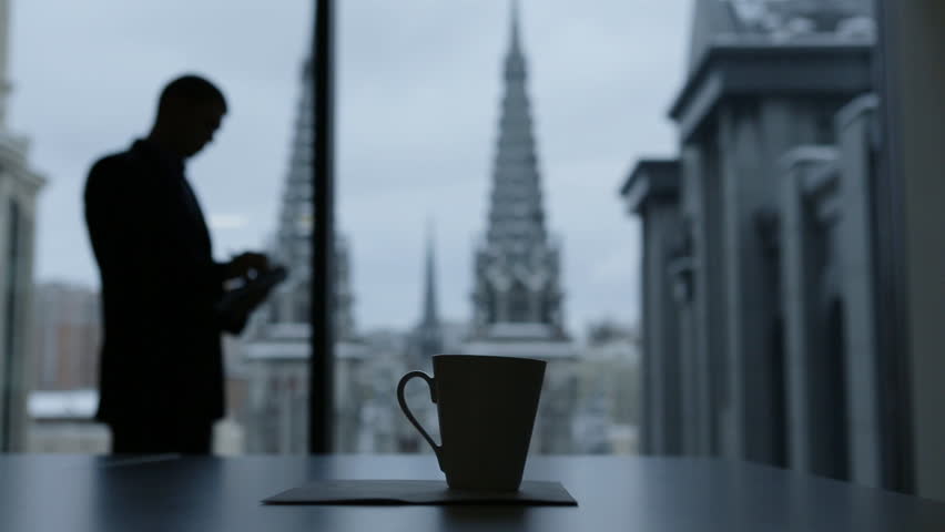 Stressed businessman