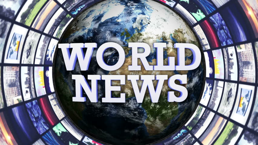 world news earth monitors tunnel camera Stock Footage Video (100% ...