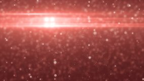 Abstract red animation background lens flare. Loop Background Animation. 