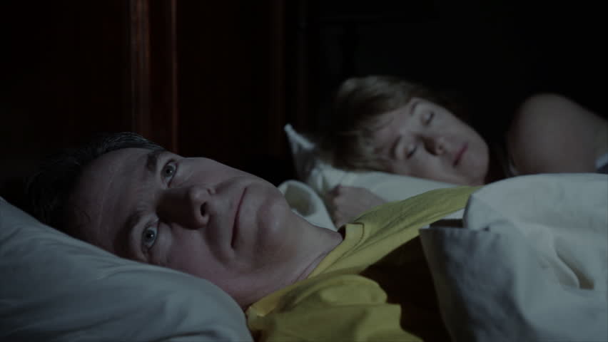 Image result for sleepless man in bed