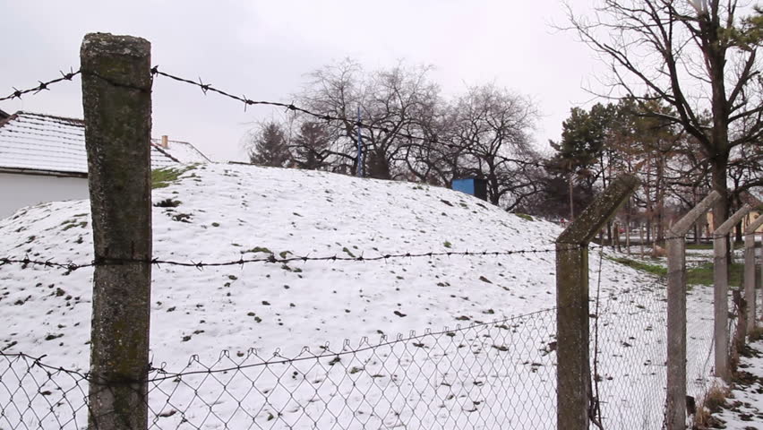 Barbed Wire Security Fence
Restricted area, steadicam shot.