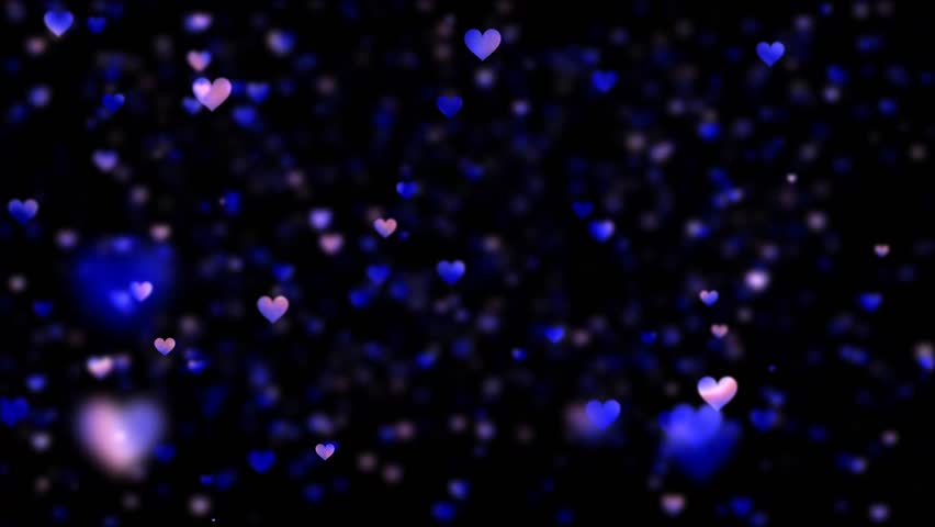 picture Blue Pink Heart Black Background blue and pink blurred hearts stock footage video 100 royalty free 8866837 shutterstock