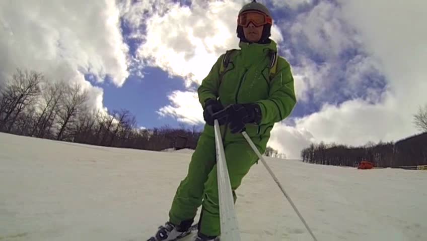 Stok Ski Sport Man Downhill Winter 