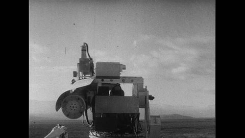 UNITED STATES 1952 : A view of the film recorded by the US Navy's new motion picture equipment with a description of its functions.
