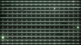 Bright flood lights disco background with horizontal strips and lines. Bright flood lights flashing. Green tint. Seamless loop. look more options and sets footage  in my portfolio