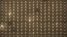 Bright flood lights disco background with vertical lines and strips. Abstract beige background with waves. Seamless loop. look more options and sets footage  in my portfolio.