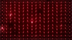 Bright flood lights disco background with waves and  lines. Bright flood lights flashing  with stars. Red tint. Seamless loop. look more options and sets footage in my portfolio.