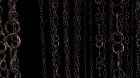 Seamless Looping 3d Animation Swinging Rusted Stock Footage Video (100% ...
