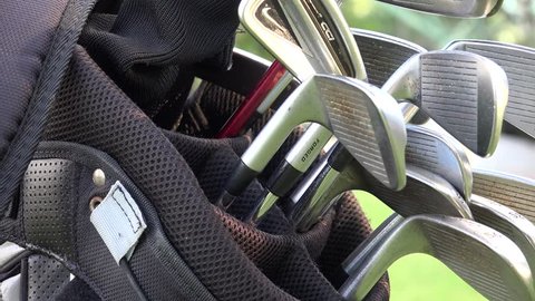 Golf Clubs, Golf Bag
