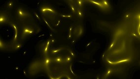 Bright flood lights disco background with waves and  lines. Bright flood lights flashing  with stars. Gold tint. Seamless loop. look more options and sets footage in my portfolio.