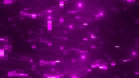 Bright flood lights disco background with waves and  lines. Bright flood lights flashing  with stars. Violet  tint. Seamless loop. look more options and sets footage in my portfolio.