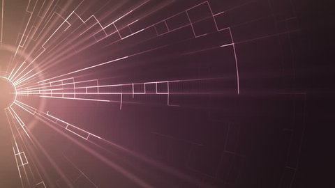 Abstract animated background with electrical pulses
 Stockvideo