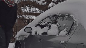 Car covered in the snow

Part of my 4k clip collection see other snow winter clips