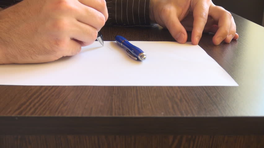 There pens on the table