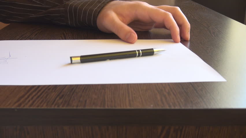 Working Papers, Clean Sheet, Pen Stock Footage Video (100% Royalty-free)  8948578 | Shutterstock