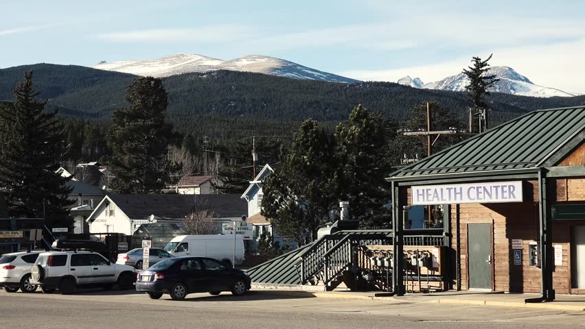 Health Clinic in Mountain Town/ The only clinic in this small mountain town.