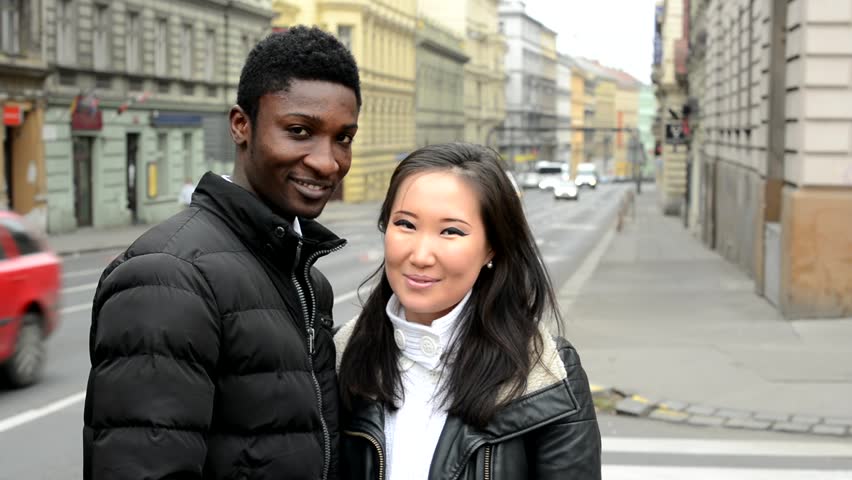 Asian Girl and Black Guy