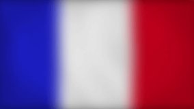 YT - internet domain of Mayotte. Typing top-level domain “.YT” against blurred waving national flag of Mayotte. Highly detailed fabric texture for 4K resolution. Source: CGI rendering. Clip ID: ax873c