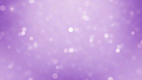 Moving gloss particles on violet background loop. Slow motion. Soft beautiful backgrounds. Circular shapes perform dance. motion background. More sets footage  in my portfolio.