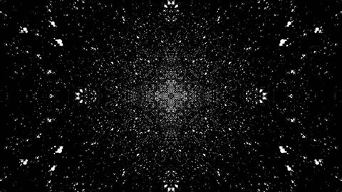 Fractal Noise and Kaleidoscopic 
A kaleidoscopic pattern made with a Particle System