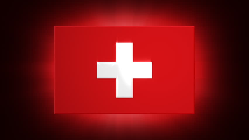 Swiss 3D flag - HD loop 