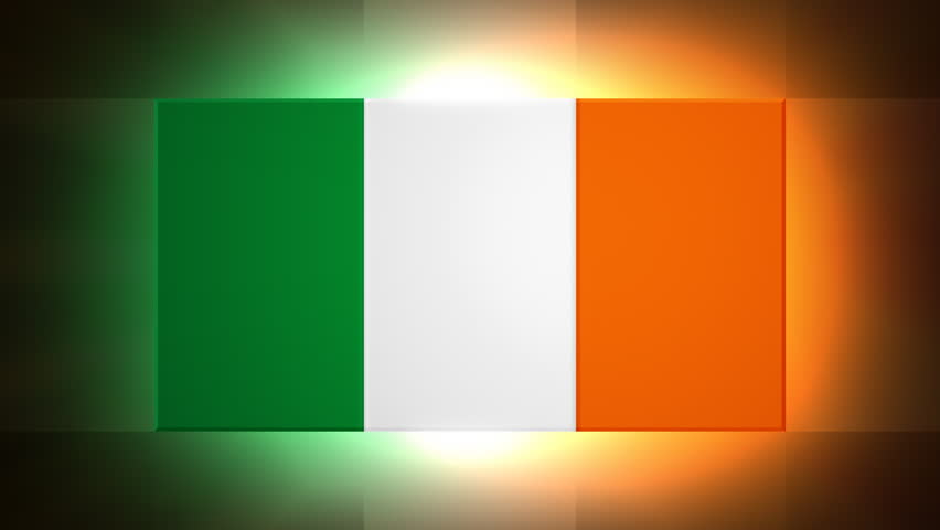 Irish 3D flag - HD loop 