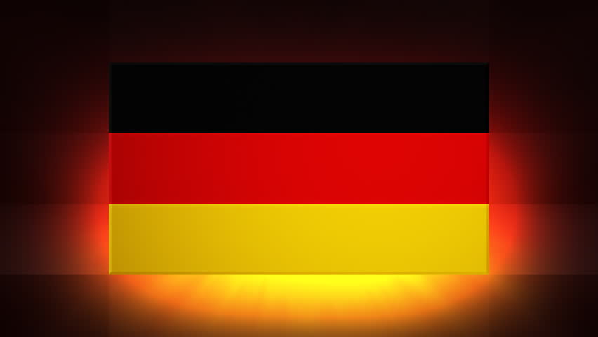 Germany 3D flag - HD loop 