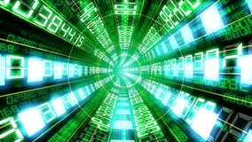 Digital Data Tunnel. - Powered by Shutterstock - Get 15% off with code: PIKWIZARD15