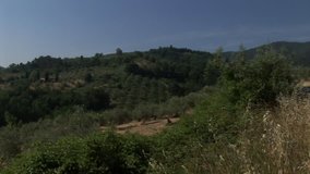 View from Tuscan countryside