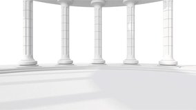 Marble Columns. Seamles loop animation. Different colors in my profile. - Powered by Shutterstock - Get 15% off with code: PIKWIZARD15