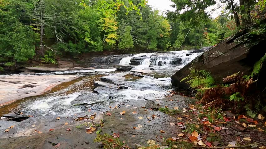 Eagle River Falls waterfall