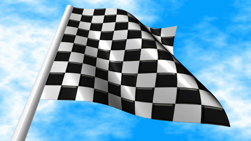 download blue racing flag