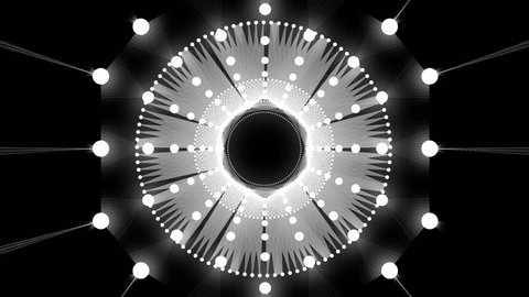 Lighting threads Vj Loop
A set of lines and shapes moving over a black background. Ideal for techno sessions and dark ambient or as a background in any kind of electronic music event