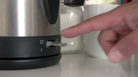 Images of appliances using electricity- kettle,toaster,dishwasher,microwave,plug,light switch,cooker - edited together.Shot on Sony FS700 at a frame rate of 25fps