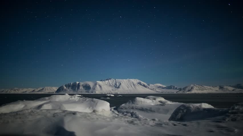 Natural phenomenon of Northern Lights (Aurora Borealis) related to the earth